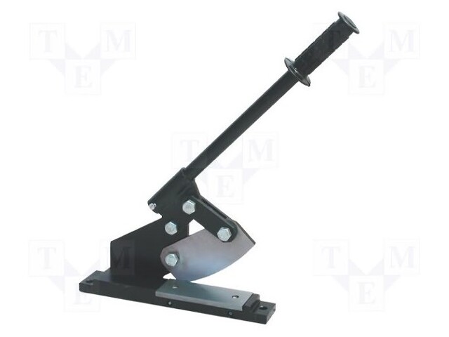 Hand operated PCB shear; Arm len: 400mm; Base dim: 300x55mm