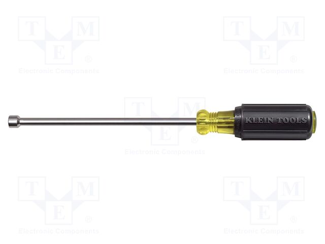 Screwdriver: standard; 6-angles socket; HEX 1/4"; magnetic
