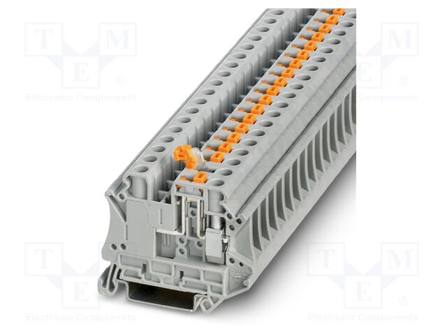 Splice terminal: rail; UT; 500V; screw terminal; PA; 0.2÷10mm2