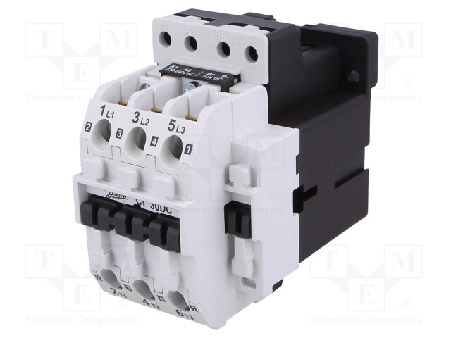 Contactor: 3-pole; NO x3; 230VAC; 32A; DIN,panel; CI 32; -30÷60°C