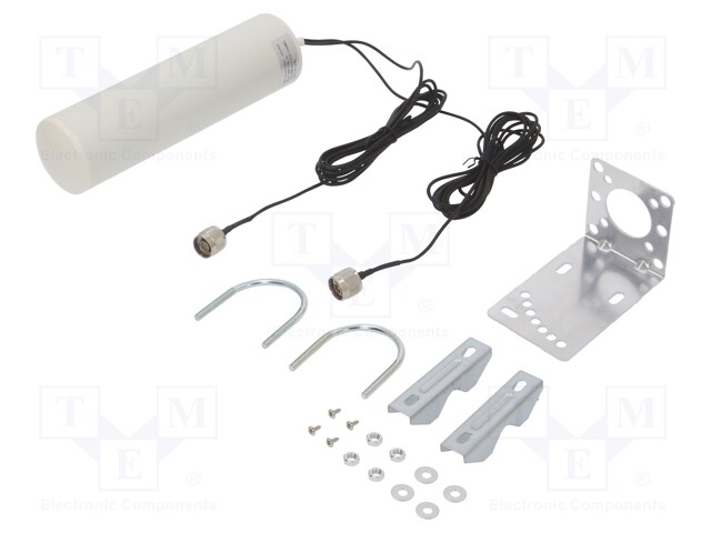 Antenna; LTE; 6dBi; Mounting: outside; 50Ω; male,N; -40÷85°C; 3m