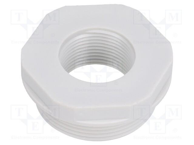 Reduction of threads for glands; Int.thread: PG16; polyamide