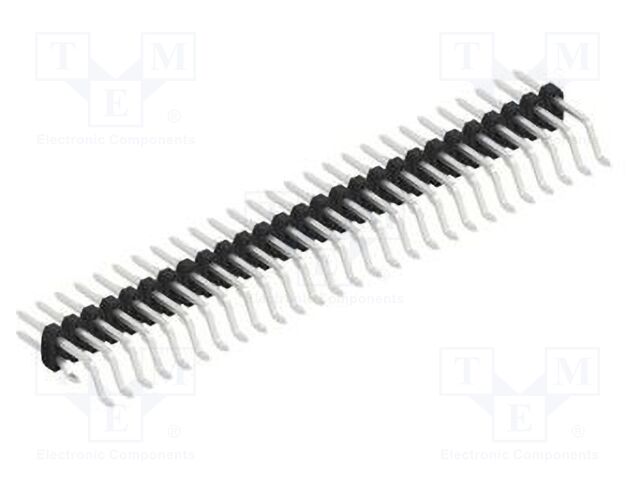 Connector: pin strips; pin header; male; PIN: 54; 2mm; SMT; 2x27