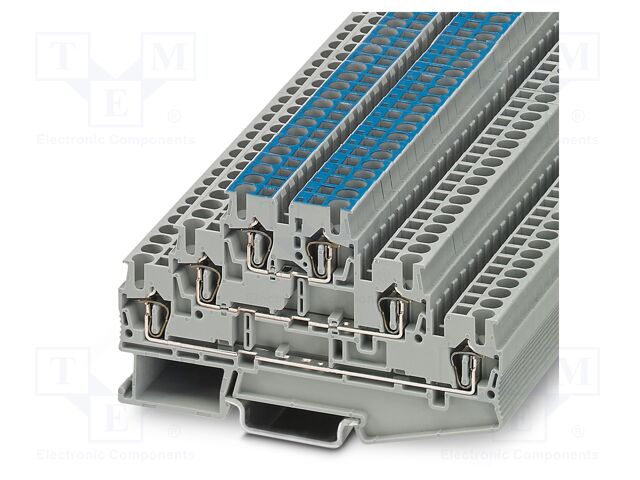 Splice terminal: rail; ST; PA; terminals: 6; W: 5.2mm; H: 99.5mm