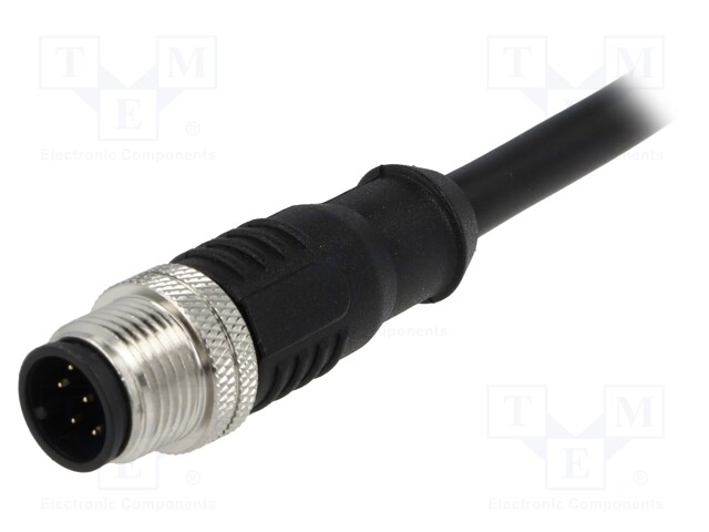 Plug; M12; PIN: 8; male; A code-DeviceNet / CANopen; IP65/IP67; 30V