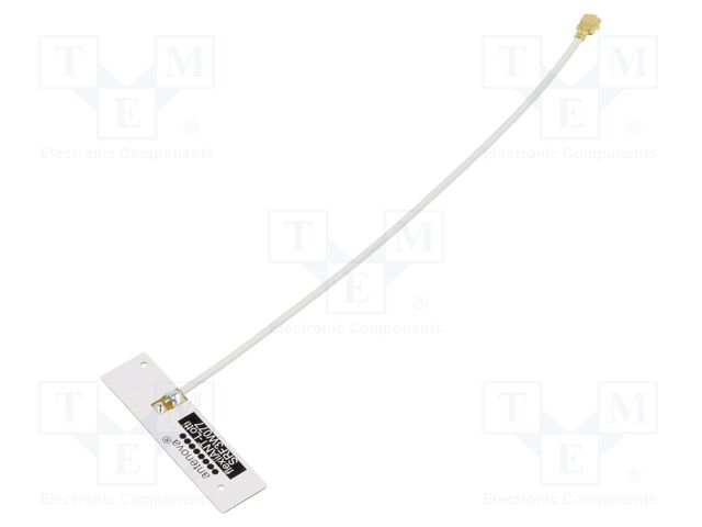 Antenna; WiFi; linear; 50Ω; 2.4÷7.125GHz; 30x8x0.15mm; -40÷85°C