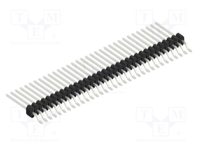 Connector: pin strips; pin header; male; PIN: 33; 1.27mm; SMT; 1x33