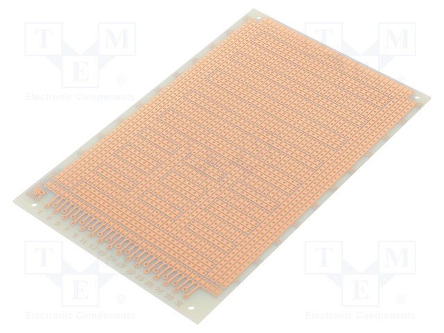 Board: universal; single sided,prototyping; W: 100mm; L: 160mm