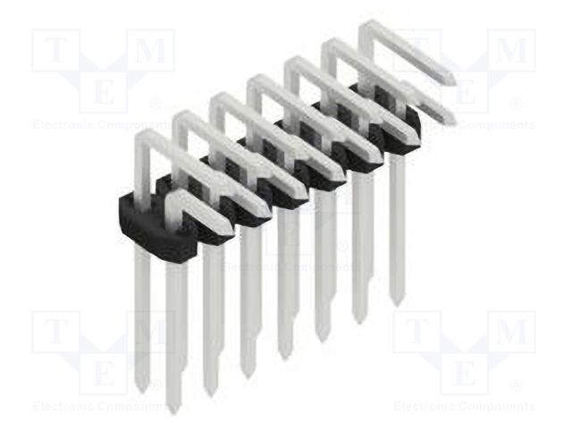 Connector: pin strips; pin header; male; PIN: 14; 2mm; THT; 2x7; 100V