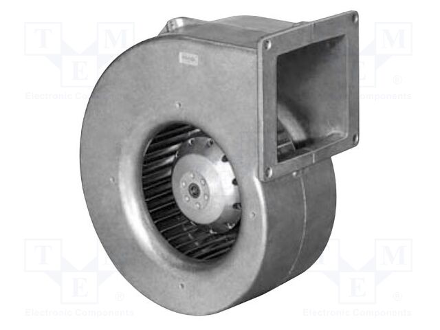 Fan: AC; blower; 230VAC; 227x248x130mm; 370m3/h; 59dBA; ball; IP44