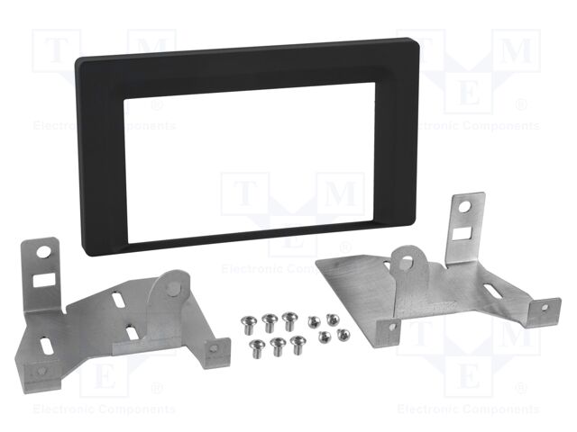 Radio frame; Toyota; 2 DIN; black