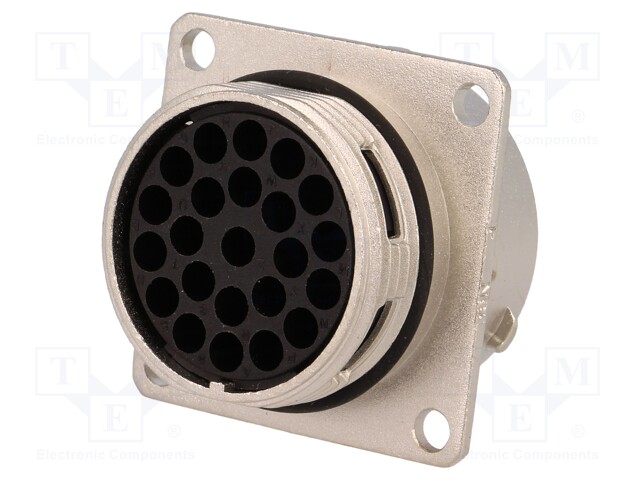 Connector: circular; Series: RT360; socket; female; PIN: 23; IP67