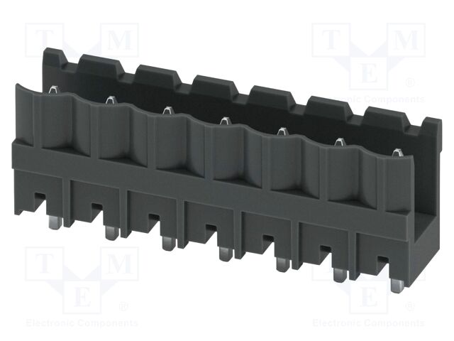PCB headers, nominal cross section: 2.5 mm?, color: black, n