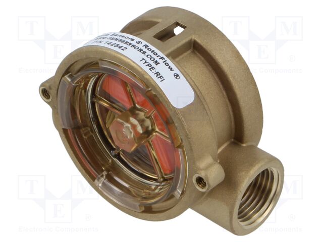 Module: signaller; Control.param: fluid flow; max.100°C; RFI