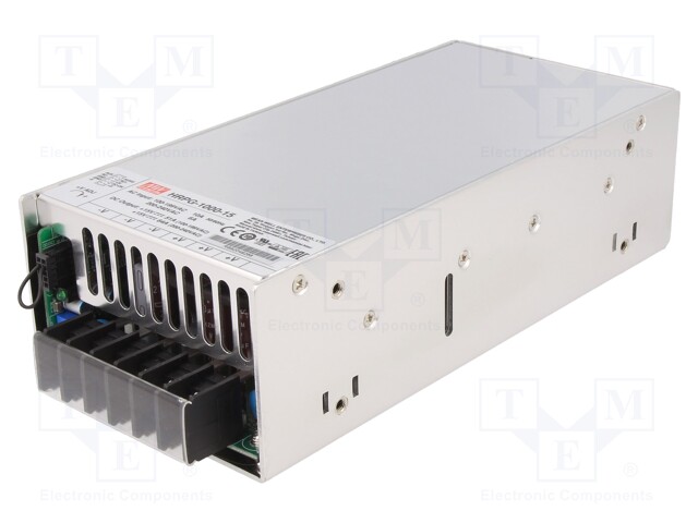 Power supply: switched-mode; modular; 960W; 15VDC; 218x105x63.5mm