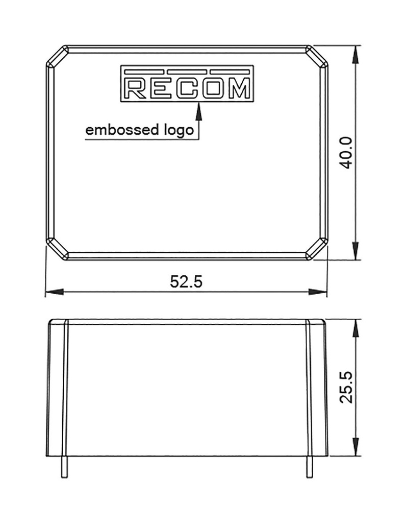 Converter: AC/DC; 20W; Uin: 90÷460VAC; Uout: 12VDC; Uout2: -12VDC
