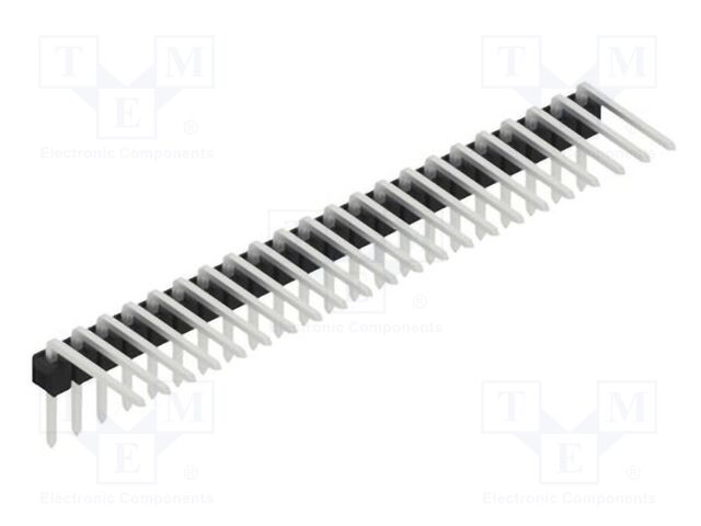 Connector: pin strips; pin header; male; PIN: 22; 2.54mm; THT; 1x22