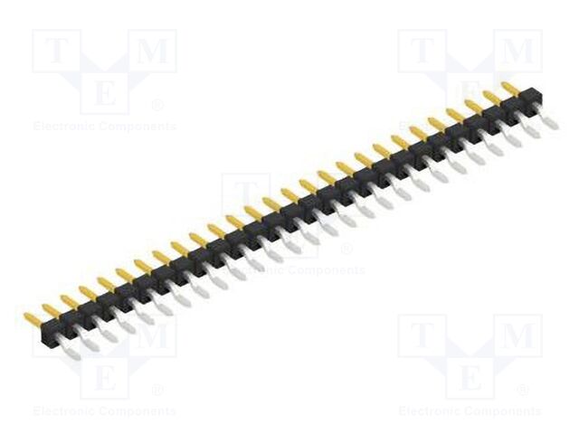 Connector: pin strips; pin header; male; PIN: 27; 2.54mm; SMT; 1x27