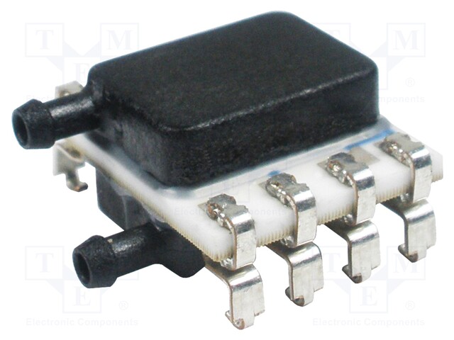 Sensor: pressure; Range: 0÷6 mbar; gage; Output conf: I2C; Case: SMD