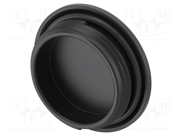 Stopper; polyamide; black; IP68; Entrelec; Gland: PG16; 6mm