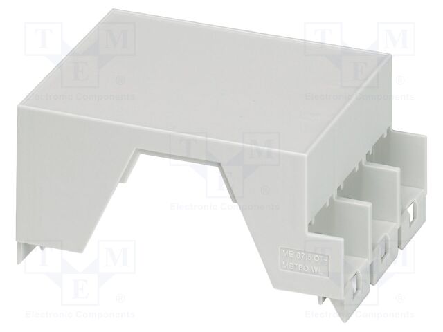 Upper housing; grey; ME 67,5; X: 67.5mm; Y: 99mm; Z: 45.85mm