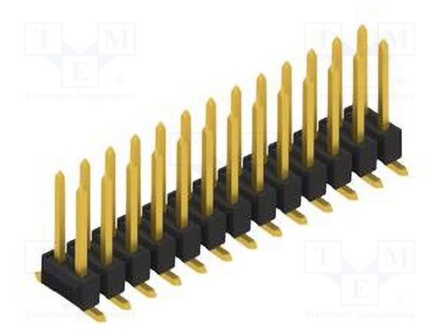 Connector: pin strips; pin header; male; PIN: 26; 2.54mm; SMT; 2x13