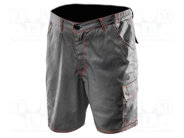 Protective shorts; grey; BASIC; 245g/m2