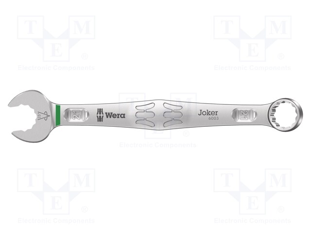 Wrench; combination spanner; 21mm; steel; Series: Joker 6003
