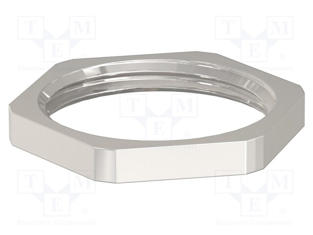 Nut; M16; brass; Pitch: 1.5