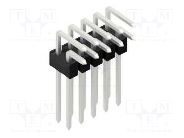 Connector: pin strips; pin header; male; PIN: 10; 2.54mm; THT; 2x5