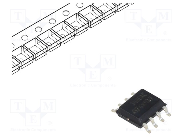 IC: interface; transceiver; RS422,RS485; 12Mbps; SO8; 3.3VDC