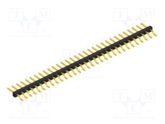 Connector: pin strips; pin header; male; PIN: 31; 2mm; SMT; 1x31