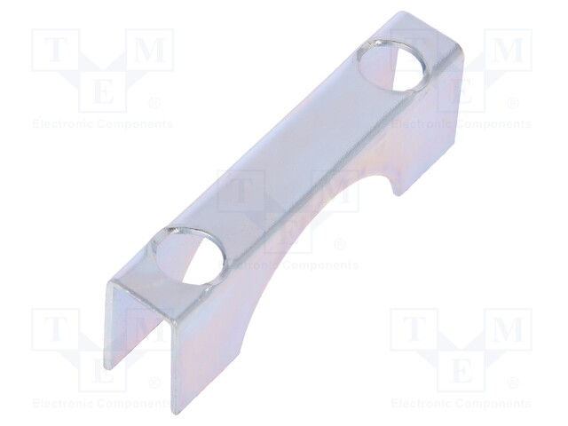 Mounting coupler; steel; zinc; Application: u-bolt