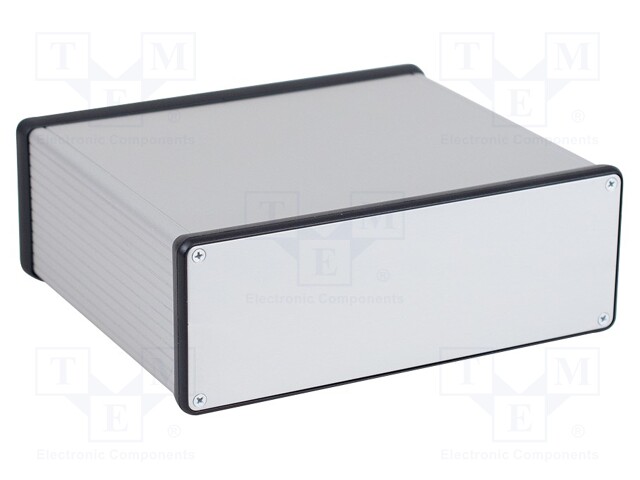 Enclosure: with panel; 1455; X: 160mm; Y: 191mm; Z: 66mm; aluminium