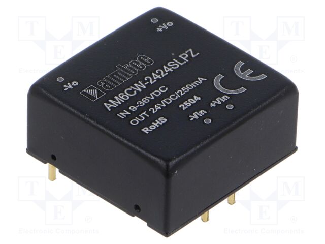 Converter: DC/DC; Protection: short circuit protection SCP