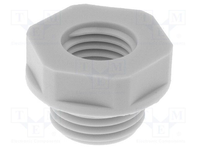 Reduction of threads for glands; Int.thread: M12; polyamide