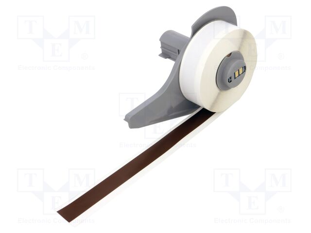 Tape; 12.7mm; 15.24m; brown; self-adhesive; -40÷82°C