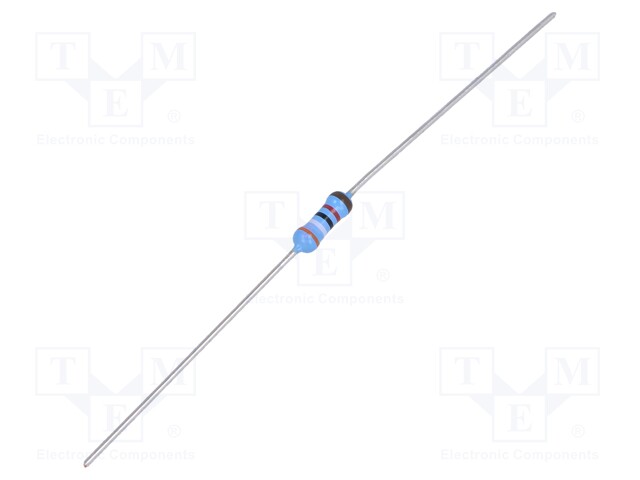 Resistor: thin film; THT; 39kΩ; 600mW; ±5%; Ø2.5x6.5mm; 50ppm/°C