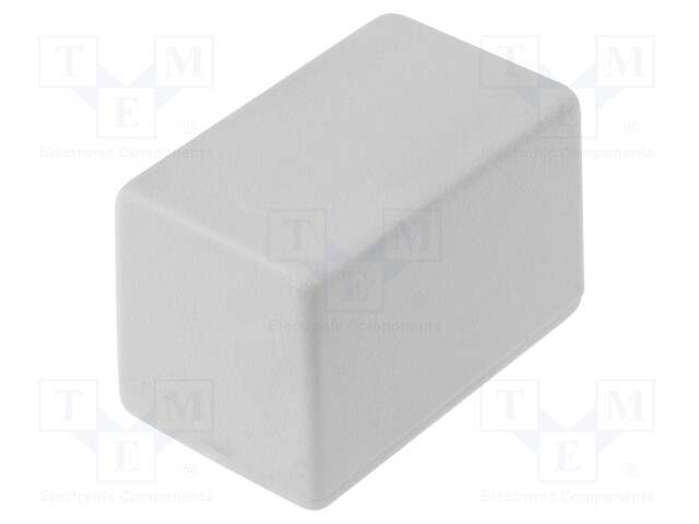 Enclosure: designed for potting; X: 16mm; Y: 26mm; Z: 17mm; ABS; grey