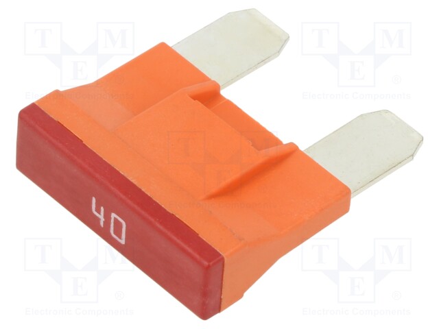 Fuse: fuse; 40A; 80VDC; automotive; 30mm