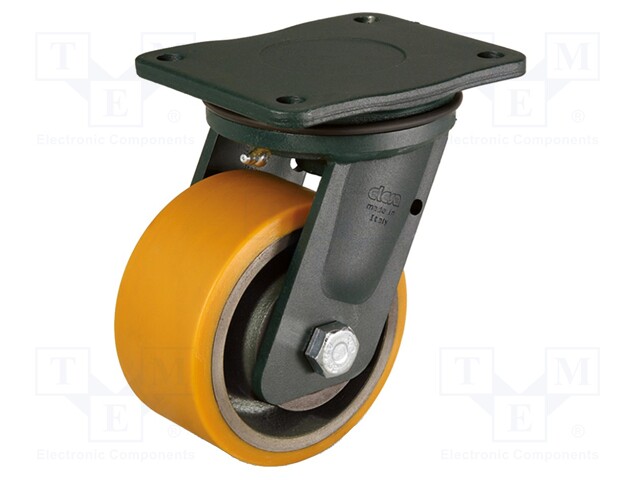 Transport wheel; Ø: 150mm; W: 80mm; H: 218mm; torsional; 407kg