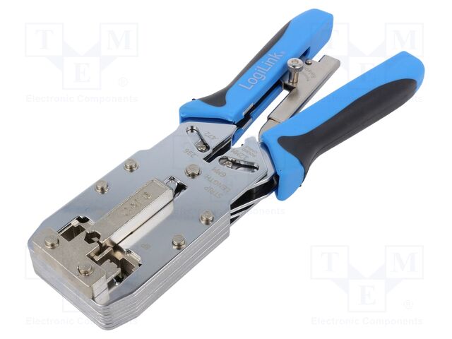 Tool: for RJ plug crimping