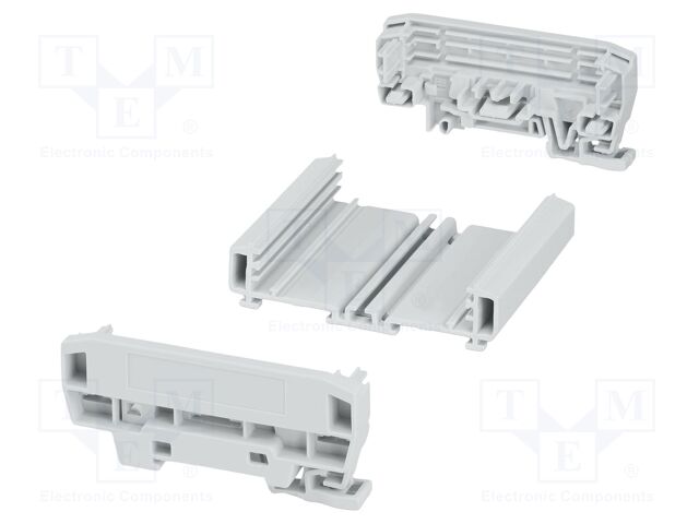 Enclosure: for DIN rail mounting; Y: 92.3mm; X: 83.8mm; Z: 39.45mm
