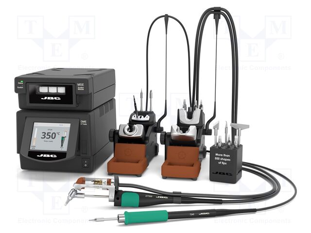 Soldering/desoldering station; 300W; 90÷450°C; 230VAC; ESD; Ch: 4