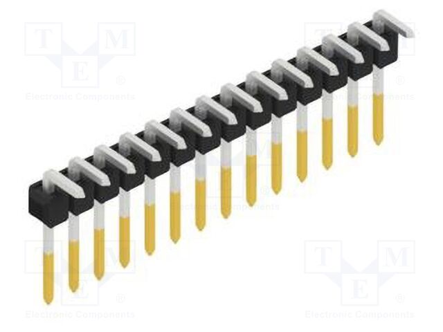 Connector: pin strips; pin header; male; PIN: 14; 2.54mm; THT; 1x14