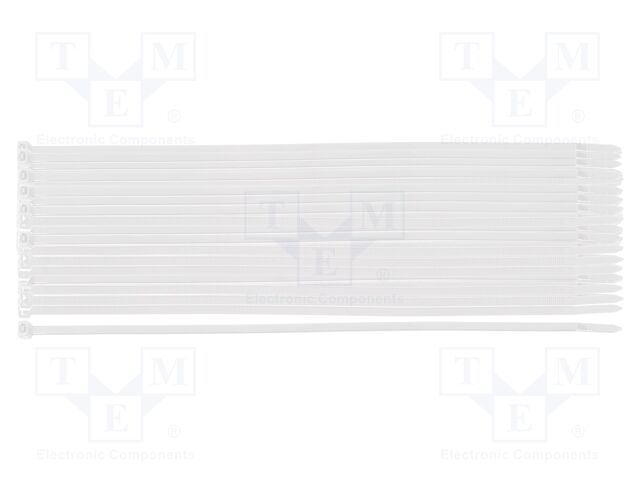 Cable tie; L: 200mm; W: 3.6mm; natural; 100pcs; EXTREME
