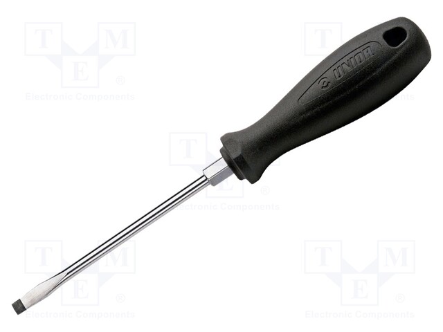 Screwdriver; slot; assisted with a key; 6,5x1,2mm; 600CR