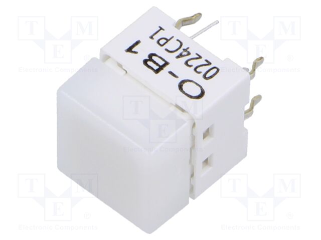 Microswitch TACT; SPST-NO; Pos: 2; 0.05A/24VDC; THT; 1.57N; 10x10mm