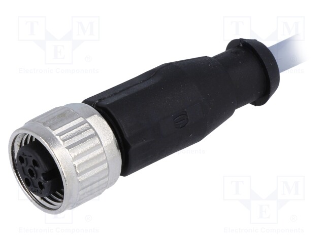 Plug; M12; PIN: 3; female; A code-DeviceNet / CANopen; 1m; straight
