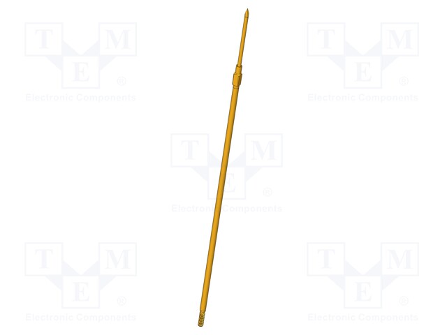 Needle-like test probe; Operational spring compression: 4.3mm